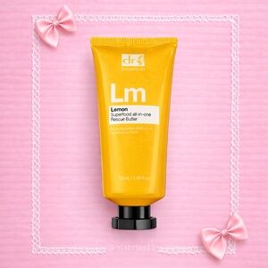 Dr Botanicals Lemon Superfood All-In-One Rescue Butter - Yellow